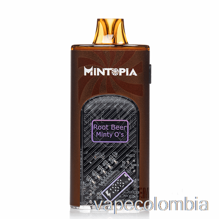 Kit Vape Completo Mintopia Turbo 9000 Cerveza De Raíz Desechable Minty O's